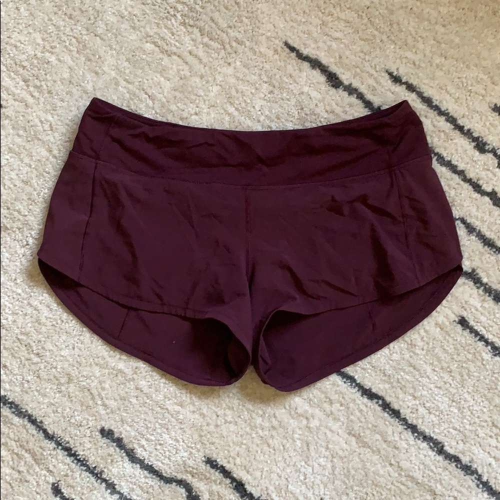Lululemon Speed Up 2.5” shorts (updated fit)
